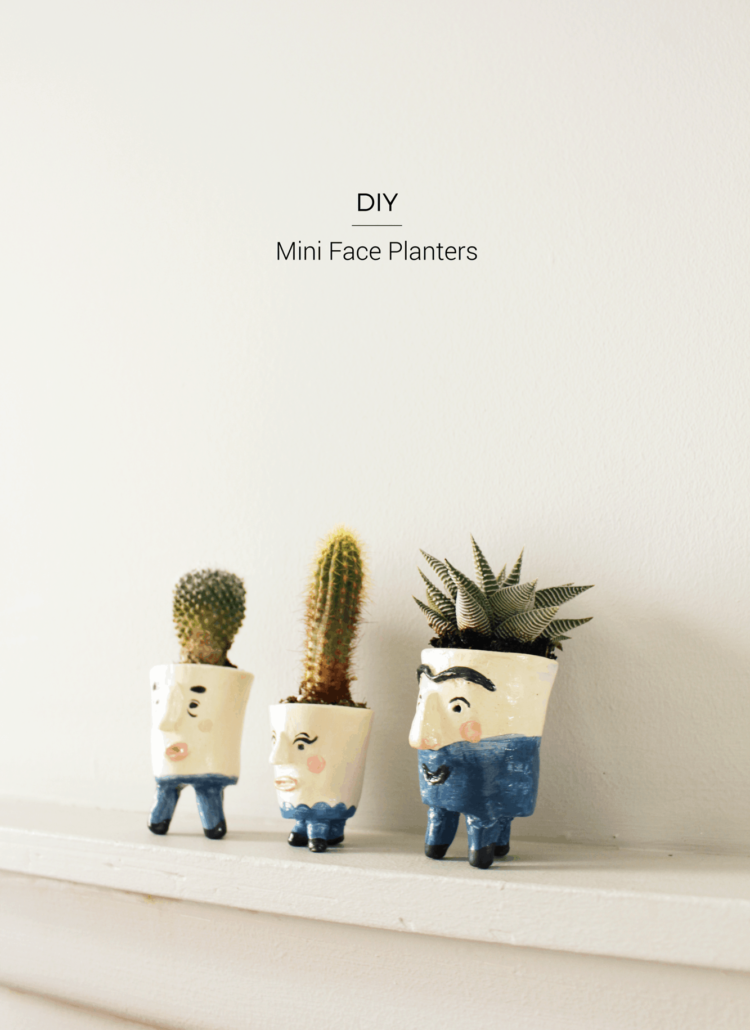 DIY Mini Face Planters | Fish & Bull