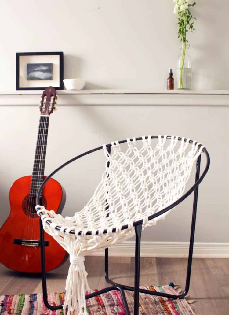 Create this DIY macrame hammock chair to relax in style | Fish & Bull