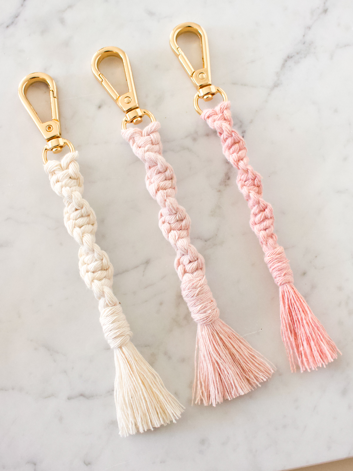 A DIY Macrame Keychain Tutorial: Easy and Beginner-friendly - Fish